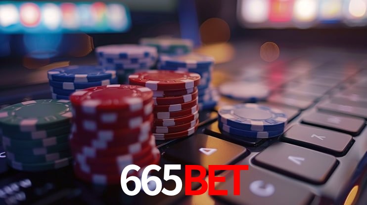 Imagem promocional da 665BET mostrando a plataforma e suas vantagens